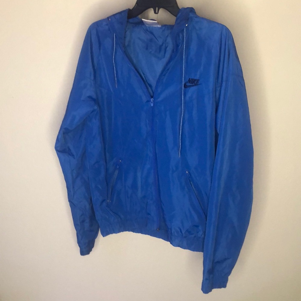Blue Nike Windbreaker